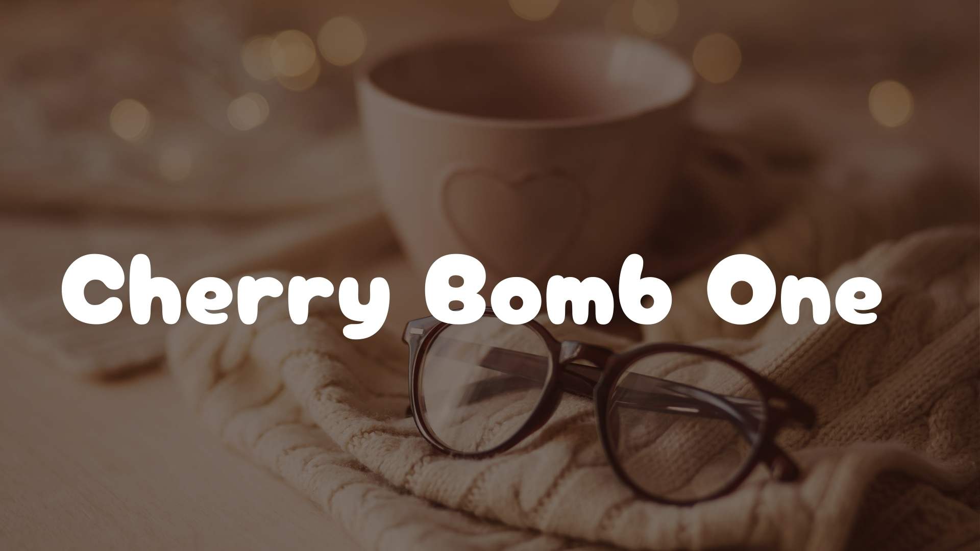 Cherry Bomb One Canva Font - Cherry Bomb One