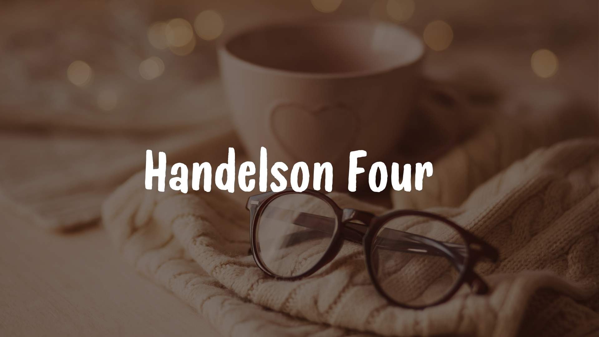 Handelson Four Canva Font - Handelson Four