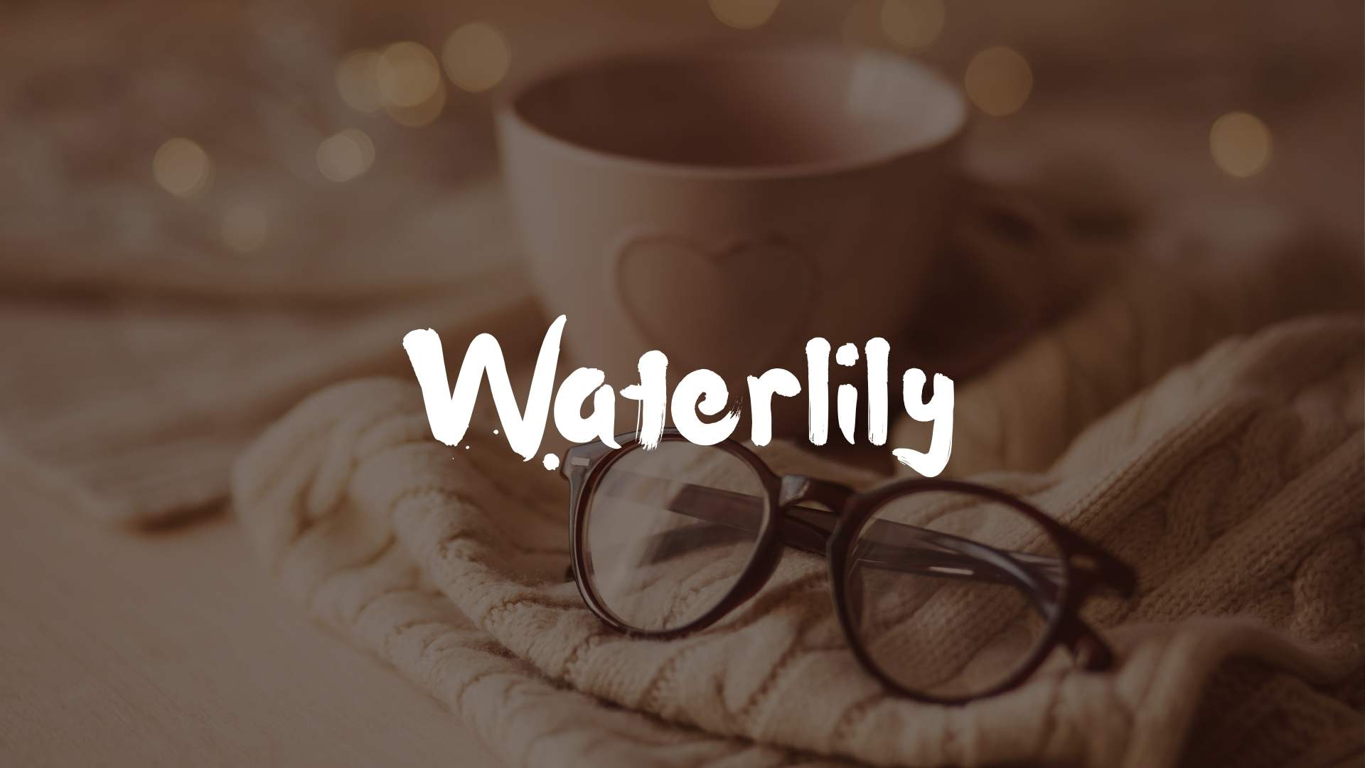 Waterlily Canva Font - Waterlily