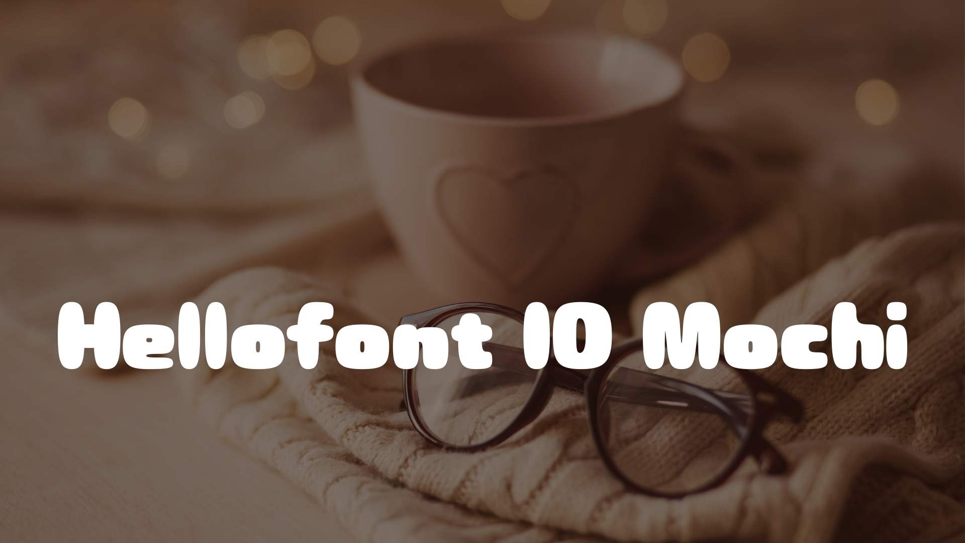 Hellofont ID Mochi Canva font - Hellofont ID Mochi