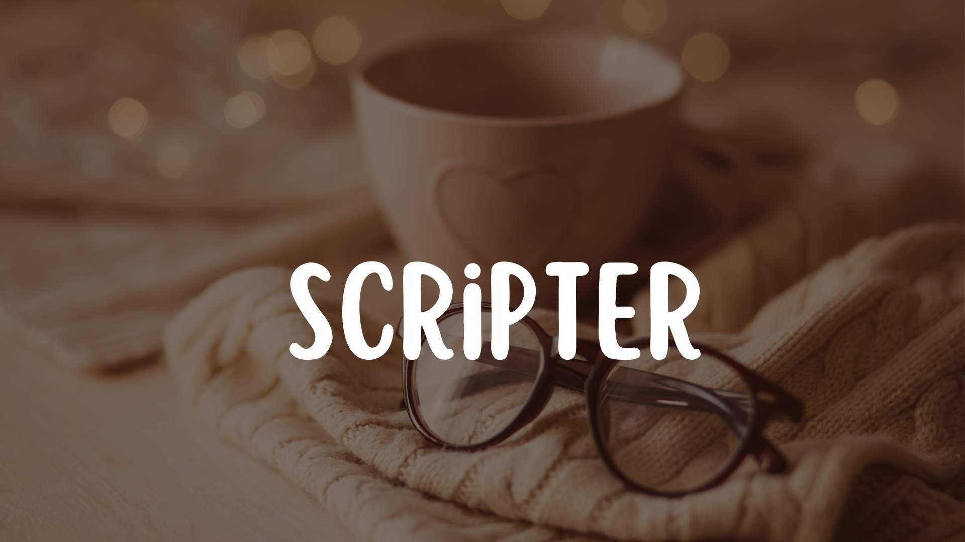 Scripter Canva Font - Scripter
