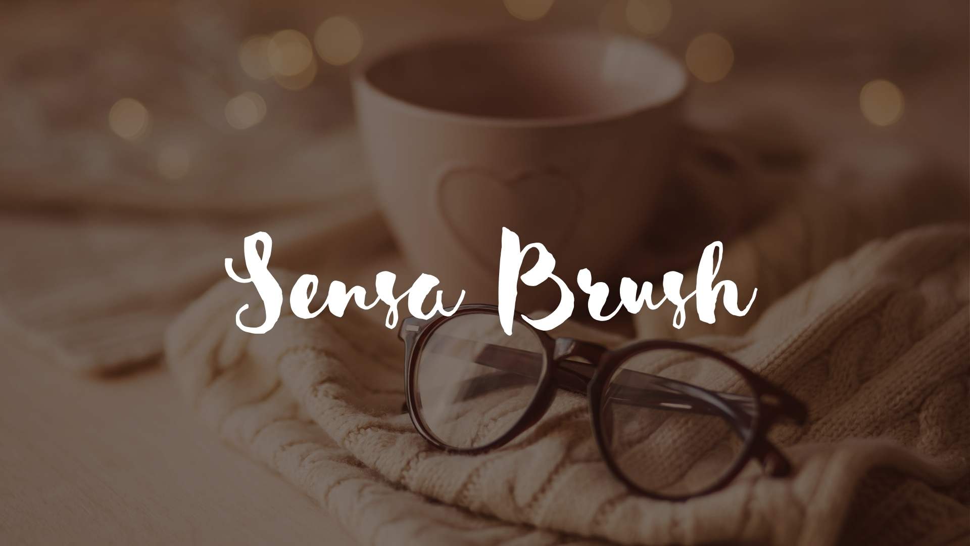 Sensa Brush Canva Font - Sensa Brush
