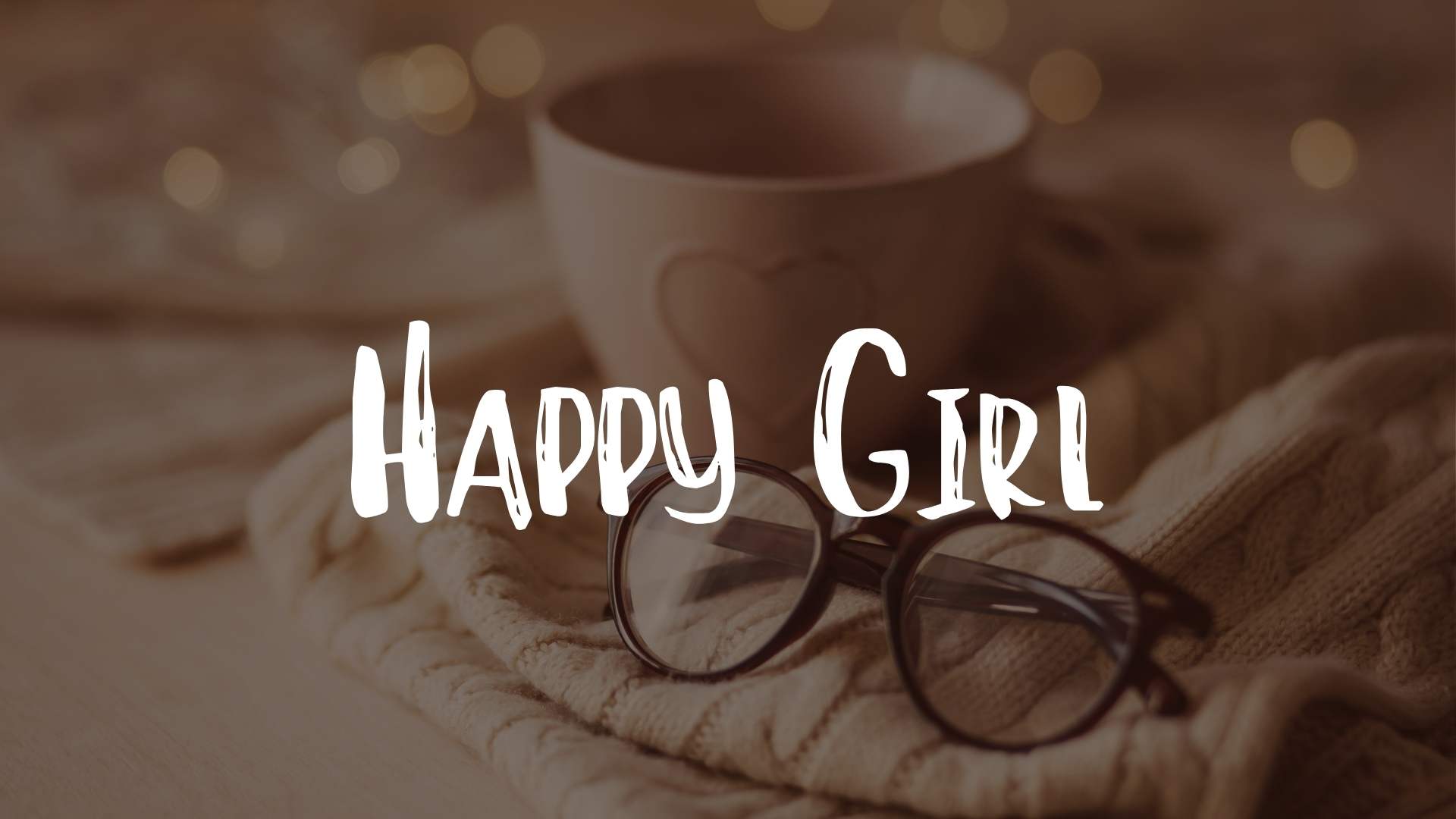 Happy Girl Canva Font - Happy Girl